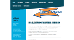 Desktop Screenshot of elektro-schirmer.com